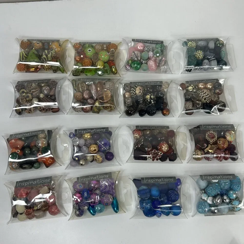 Lot Jesse James Inspiration Boho Focal Craft Beads Jewelry Making Orchid Blue